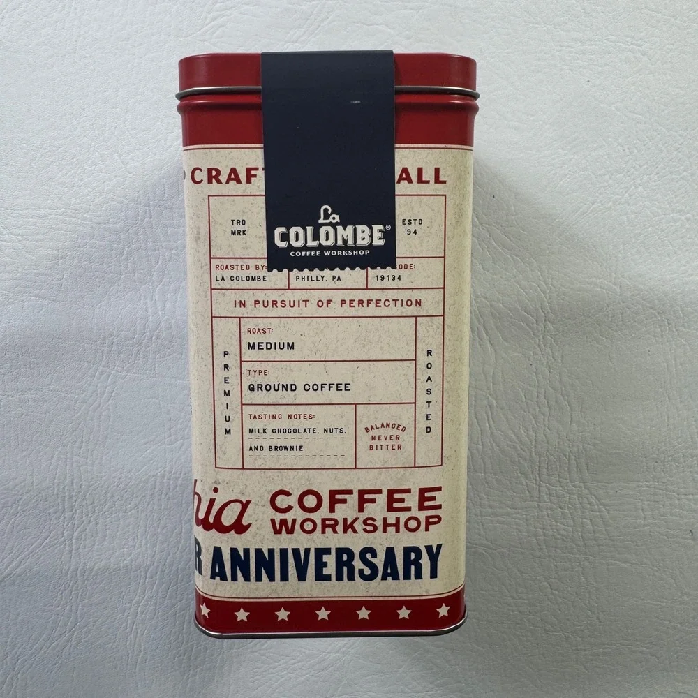 La Colombe 1776 Liberty Blend Philadelphia 250 Year Anniversary Coffee 12oz Tin